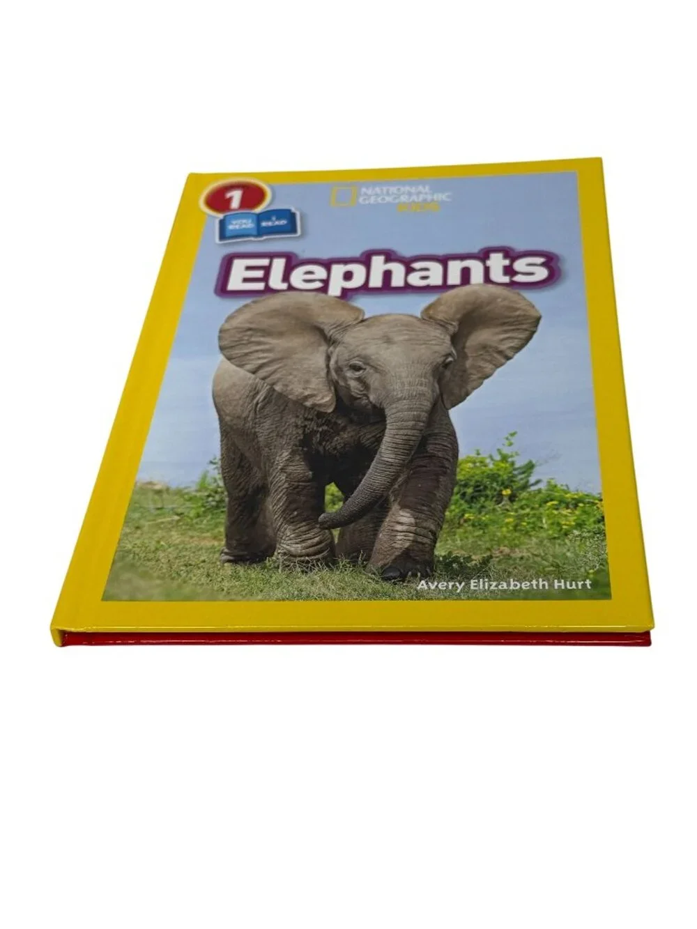 National Geographic Kids Elephants Level 1 Reader Avery Hurt Hardcover